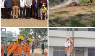 भूकम्प से सुरक्षा एवं बचाव, सी0पी0आर0 एवं प्राथमिक उपचार के सम्बन्ध में माॅक एक्सरसाइज का किया गया आयोजन...