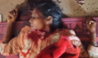 कुल्हाड़ी से मार कर महिला की हत्या, राजपुर पुलिस की टीम मौके पर मौजूद 