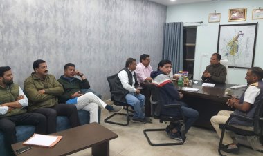 CHITTORGARH: विकसित भारत संकल्प यात्रा में होने वाले शिविरों की कार्य योजना  को लेकर बैठक आयोजित