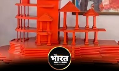 मुस्लिम कैदी ने जेल में बनाया राम मंदिर का मॉडल
