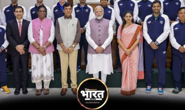 पेरिस ओलंपिक में जाने वाले खिलाड़ियों से मिले पीएम मोदी
