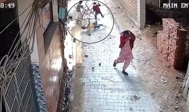 छह मंजिला निर्माणाधीन इमारत से बच्चे पर गिरी लोहे की ग्रिल, मौके पर मौत