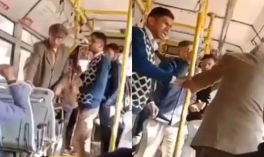 तड़ातड़..तड़ातड़ रिटायर्ड IAS पर थप्पड़ों की बरसात, किराए को लेकर बस कंडक्टर से हुआ विवाद