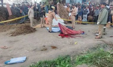 आगरा: किसान ने साझीदार की बेटी को गोली मारकर खुद भी दे दी जान