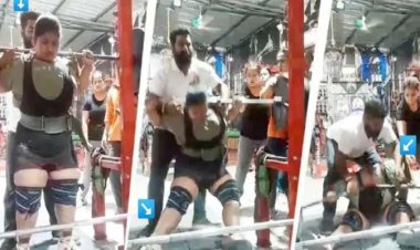 270 किलो का रॉड गिरने से गर्दन टूट गई; गोल्ड मेडलिस्ट महिला पावरलिफ्टर की मौके पर मौत, रोंगटे खड़े करने वाला VIDEO
