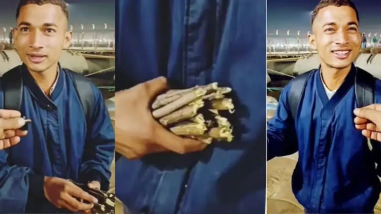 गर्लफ्रेंड के कहने पर शख्स ने कुंभ में बेचे दातुन, 4 द‍िन में कमा ल‍िए इतने पैसे, जानकर रह जाएंगे दंग