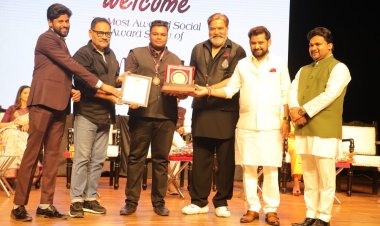 Chandrapur’s Supral Zade Honoured with Desh Ratna Award 2025 for Social Impact and Digital Influence New Delhi,