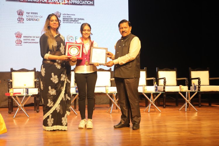 Trisha Chavda Awarded Desh Ratna for Uplifting Rural Girls Through Sports and Education