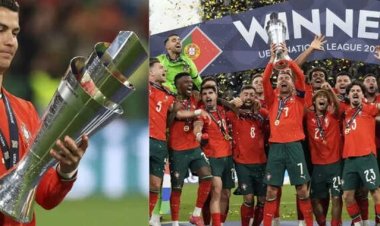 Nations League 2025: क्रिस्टियानो रोनाल्डो ने जीती तीसरी इंटरनेशनल ट्रॉफी, पुर्तगाल ने स्पेन को रोमांचक फाइनल में हराया