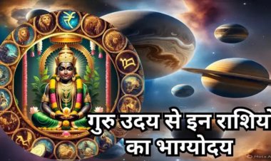 Guru Uday 2025 : गुरु उदय के साथ ही होगा इन 5 राशियों का भाग्‍योदय, काम धंधे में फिर से लौट आएगी चमक