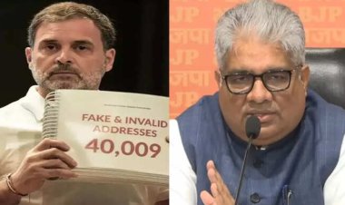 राहुल गांधी तैयारी करके झूठ बोलते हैं... कांग्रेस नेता के 'वोट चोरी' वाले आरोपों पर बीजेपी का करारा पलटवार