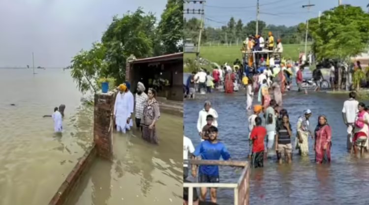 पंजाब में अब तक 55 मौतें, 111 कैंपों में लोगों ने ली शरण, घटने लगा है बाढ़ का पानी मगर सामने आई नई टेंशन
