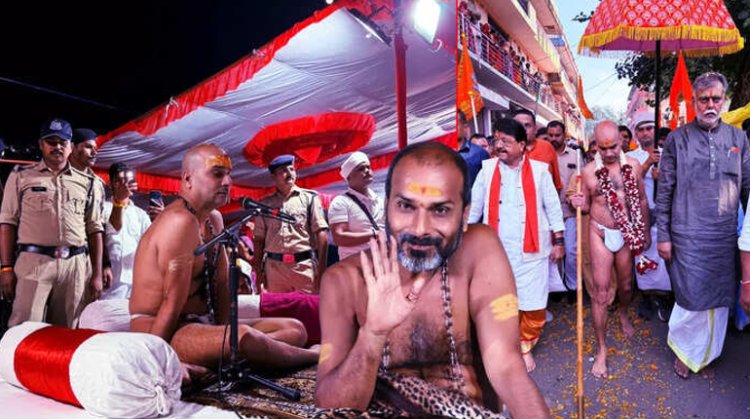 तगड़ी सिक्योरिटी, कदमताल करते मंत्री और खास श्वान... पांच साल से बिना अन्न के जीवित दादा गुरु कौन? विज्ञान के लिए हैं अचंभा