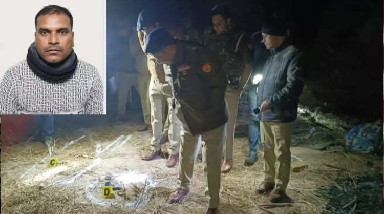शामली के जंगल में हुआ ढेर, 50 हजार का इनामी डकैत सामा जिसका यूपी समेत तीन राज्‍यों में था आतंक