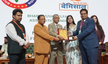 Dr. Rajmohan Sharma Honoured with National Youth Inspiration Award 2026 for Excellence in Literature & Education