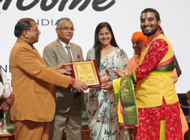 Mr. Acharya Harshit Dixit Honoured with National Youth Inspiration Award 2026 for Excellence in Astrology & Education