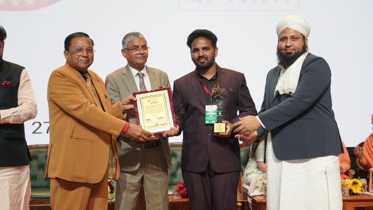 Dr. Raju Akurathi Recognised as National Youth Inspiration for Contributions to Human Rights and Public Safety