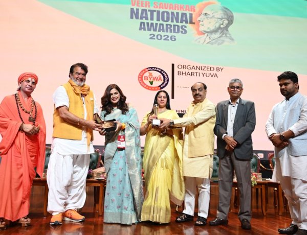 Bhatnagar International Summit Honoured with Veer Savarkar National Award 2026 as 'Iconic School of the Year'