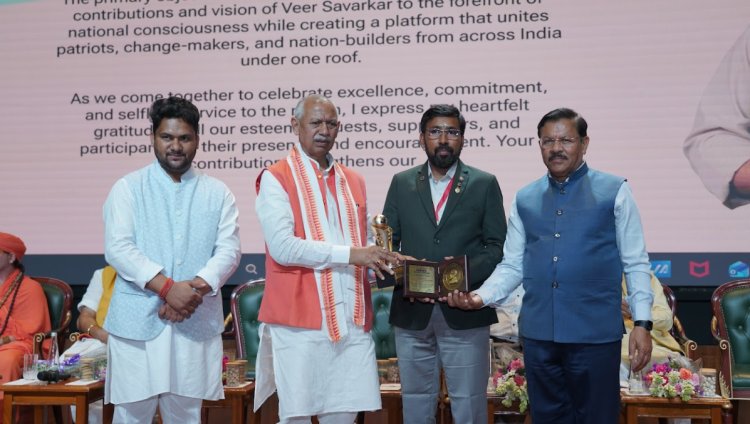 Ln. Dr. Karthik Srinivasa Varma Honoured with Veer Savarkar National Award 2026 for Innovation in Public Health and Tobacco Cessation